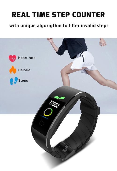 工厂销售 s7 彩色屏幕动态心率智能健康手链与 ip67 防水 ios android